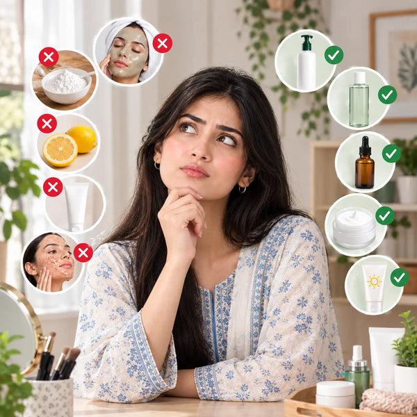 Skincare myths in Pakistan and healthy skincare products