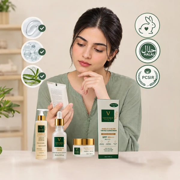A women is looking what Actually Makes a Skincare Product Worth Adding to Routine