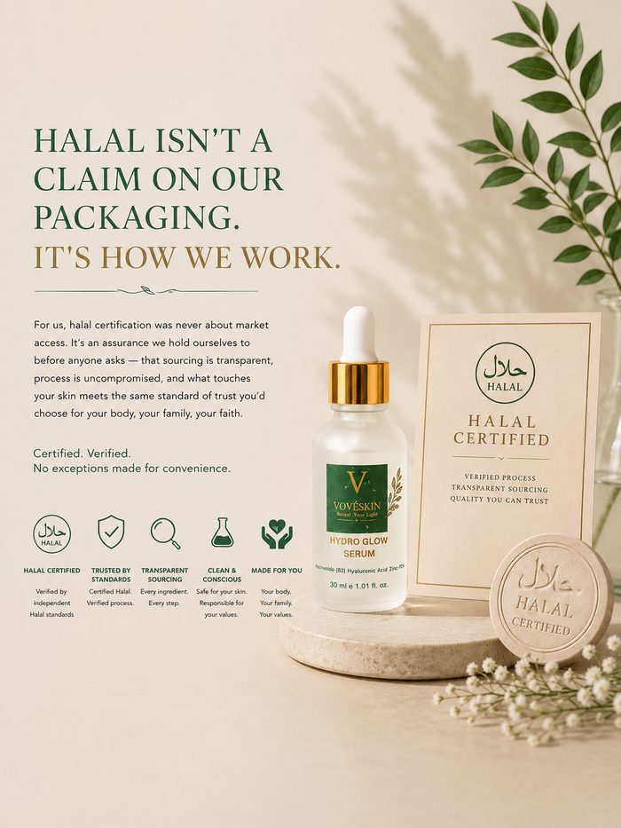 Halal isn't a claim on our packaging. It's how we work.